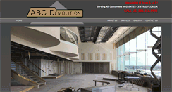 Desktop Screenshot of abcdemolition.com